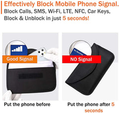 Signal Blocking Bag GPS Rfid Faraday Bag Shield Privacy Protection - VirtuousWares:Global