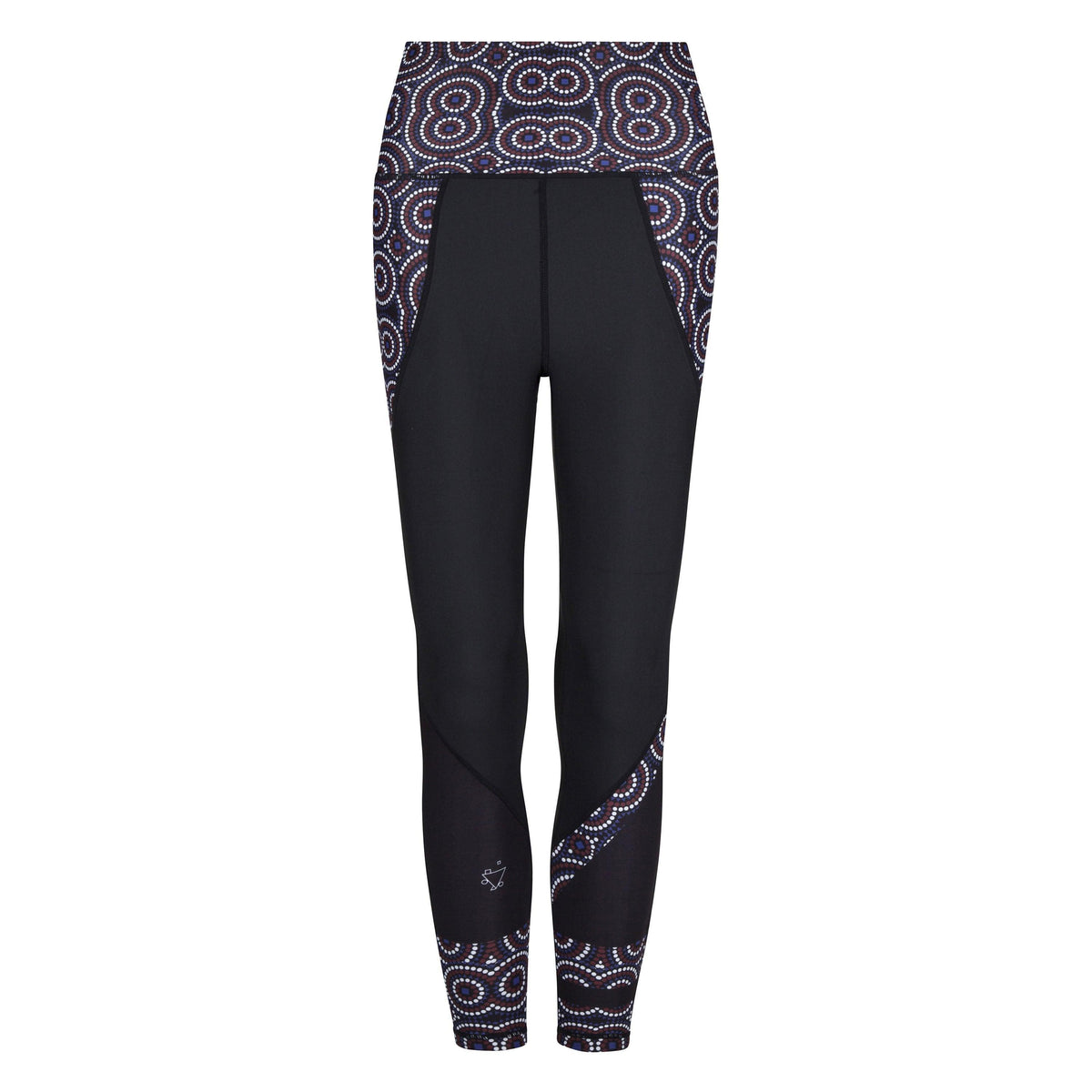 Signature On Black Butiful Leggings - VirtuousWares:Global