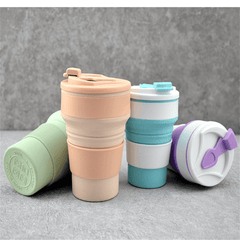 Silicone Folding Camping Cup Collapsible Coffee Cup Travel Mug - VirtuousWares:Global