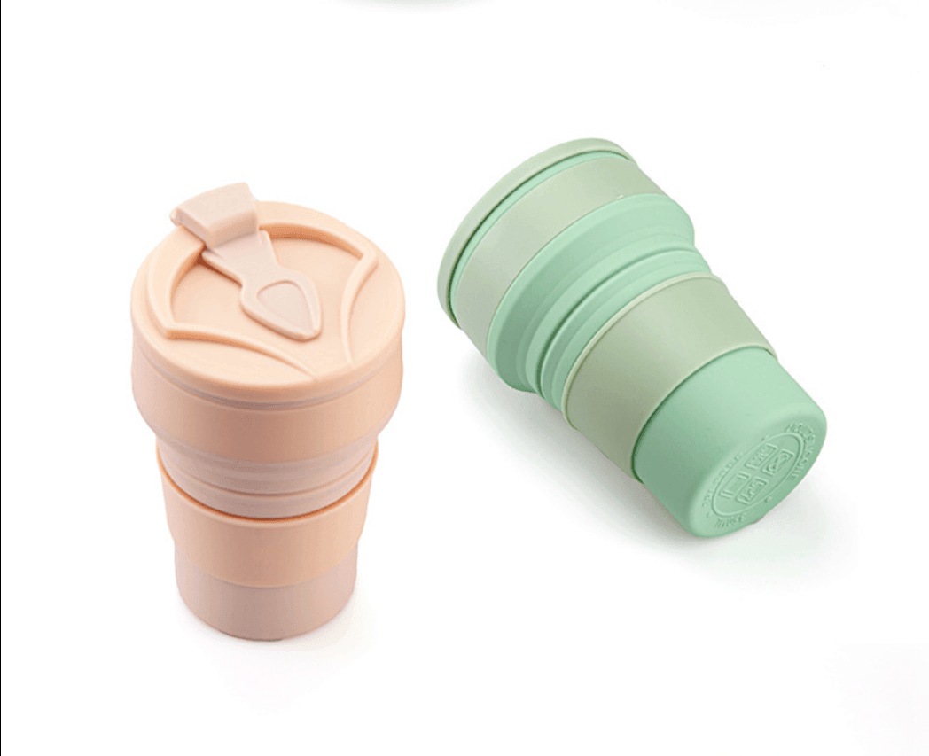 Silicone Folding Camping Cup Collapsible Coffee Cup Travel Mug - VirtuousWares:Global