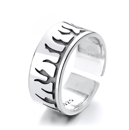 SILVER FLAME RING S925Silver - VirtuousWares:Global
