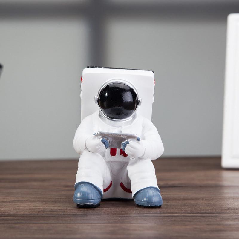 Simple Astronaut Mobile Phone Stand Student Desktop Holder - VirtuousWares:Global
