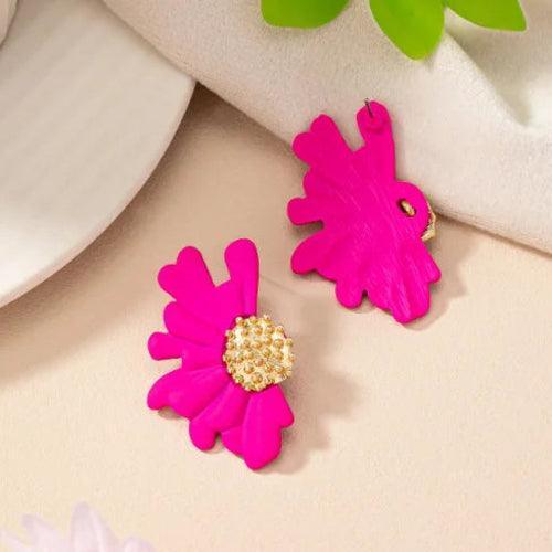 Simple Colorful Flower Stud Earrings - Sexikinis Swim - VirtuousWares:Global