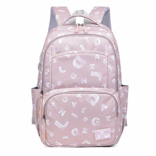 Simple Printed Junior High School Student Schoolbag - VirtuousWares:Global