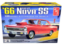 Skill 2 Model Kit 1966 Chevrolet Nova SS 2-in-1 Kit 1/25 Scale Model - VirtuousWares:Global