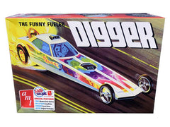 Skill 2 Model Kit Digger Dragster \The Funny Fueler\" 1/25 Scale Model - VirtuousWares:Global