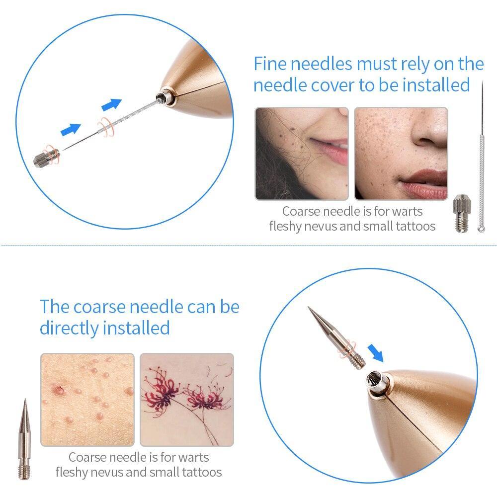 Skin Tag Mole Removal Plasma Pen Black Dot Remover Electric Wart - VirtuousWares:Global