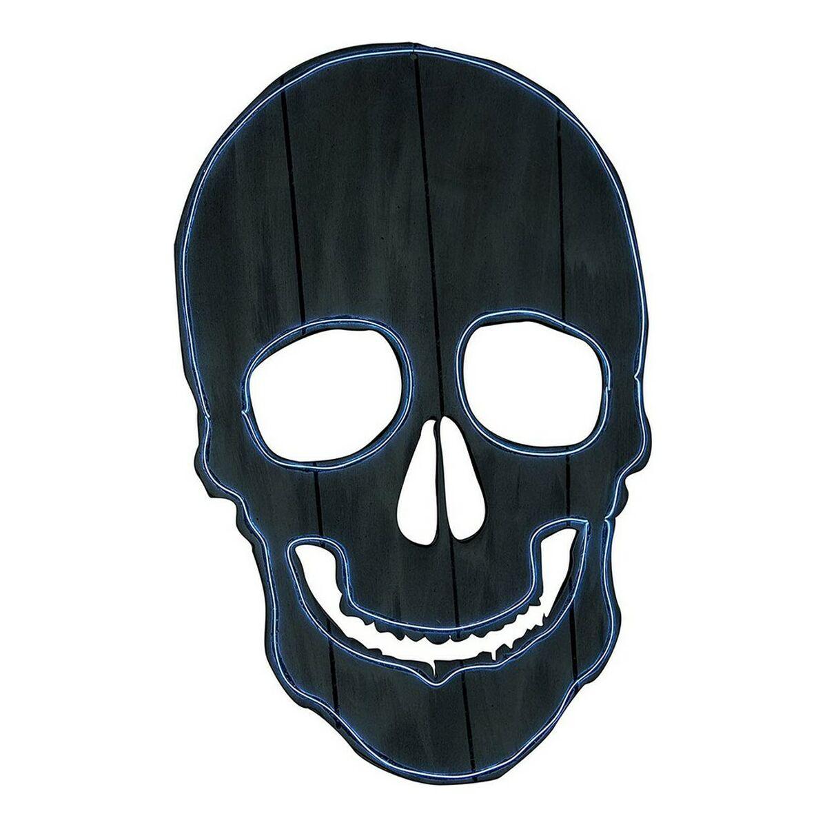 Skull My Other Me Halloween Decorations Neon Silhouette of lights - VirtuousWares:Global