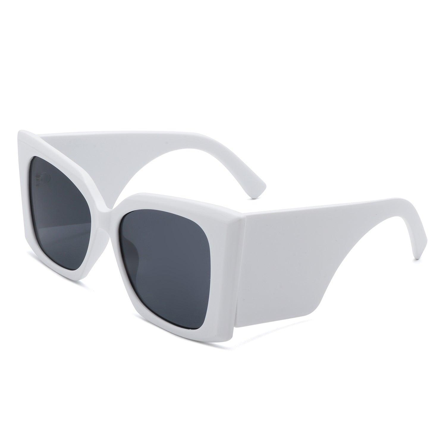 Skydusts - Oversize Square Chunky Fashion Large Women Sunglasses - VirtuousWares:Global