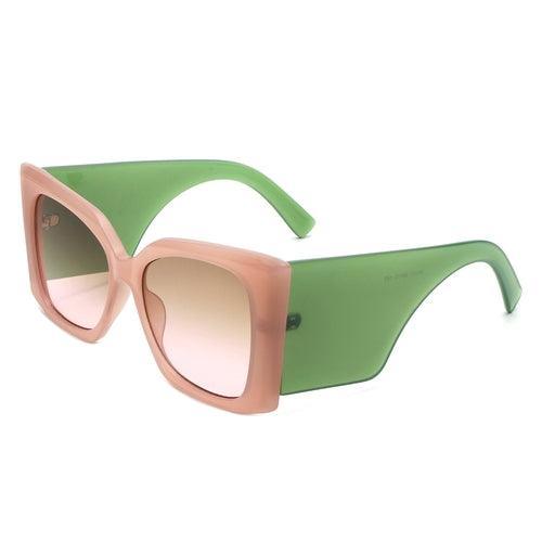 Skydusts - Oversize Square Chunky Fashion Large Women Sunglasses - VirtuousWares:Global