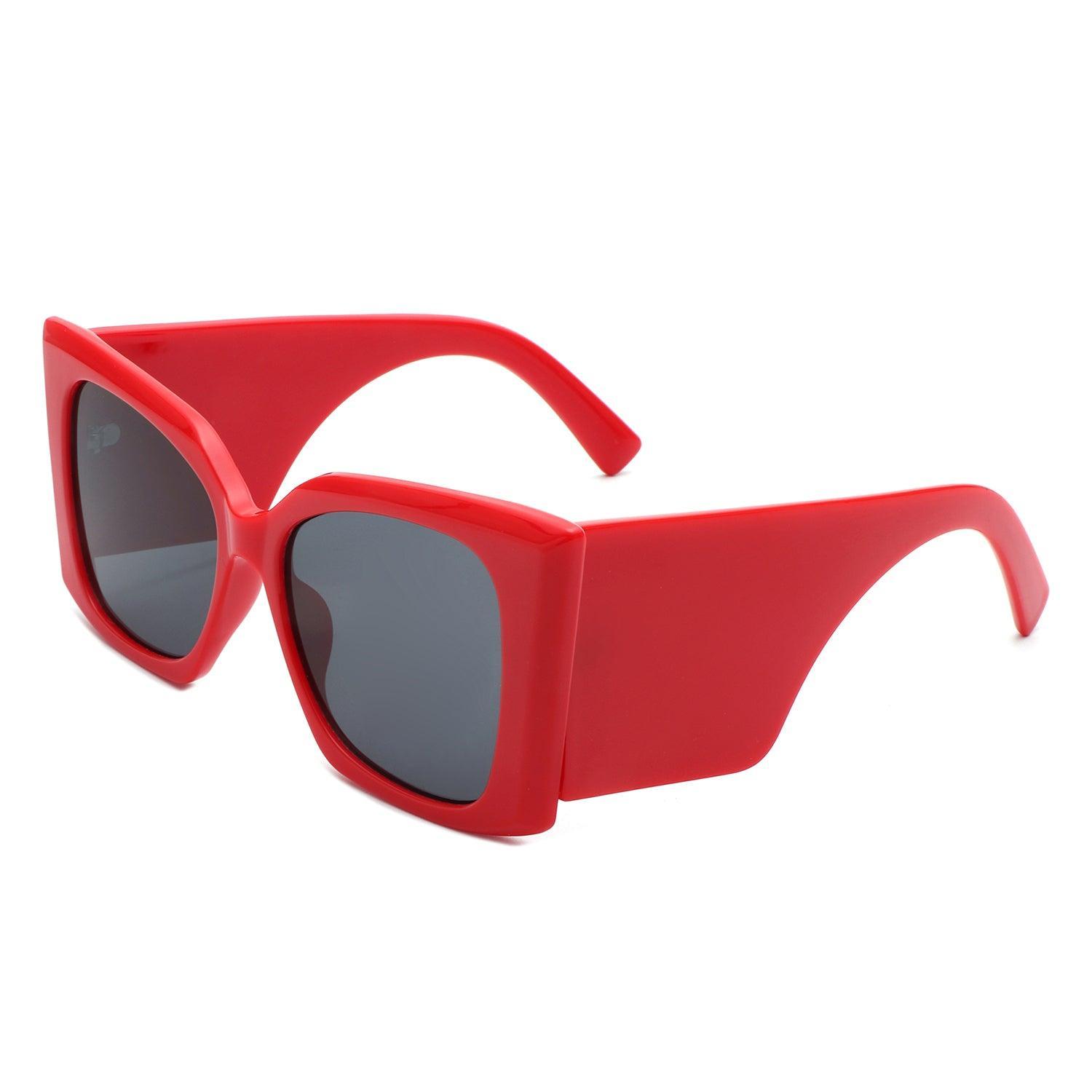 Skydusts - Oversize Square Chunky Fashion Large Women Sunglasses - VirtuousWares:Global