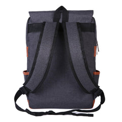 Slim Backpack ,College, School and Business Fits 15-inch Laptop-Black - VirtuousWares:Global