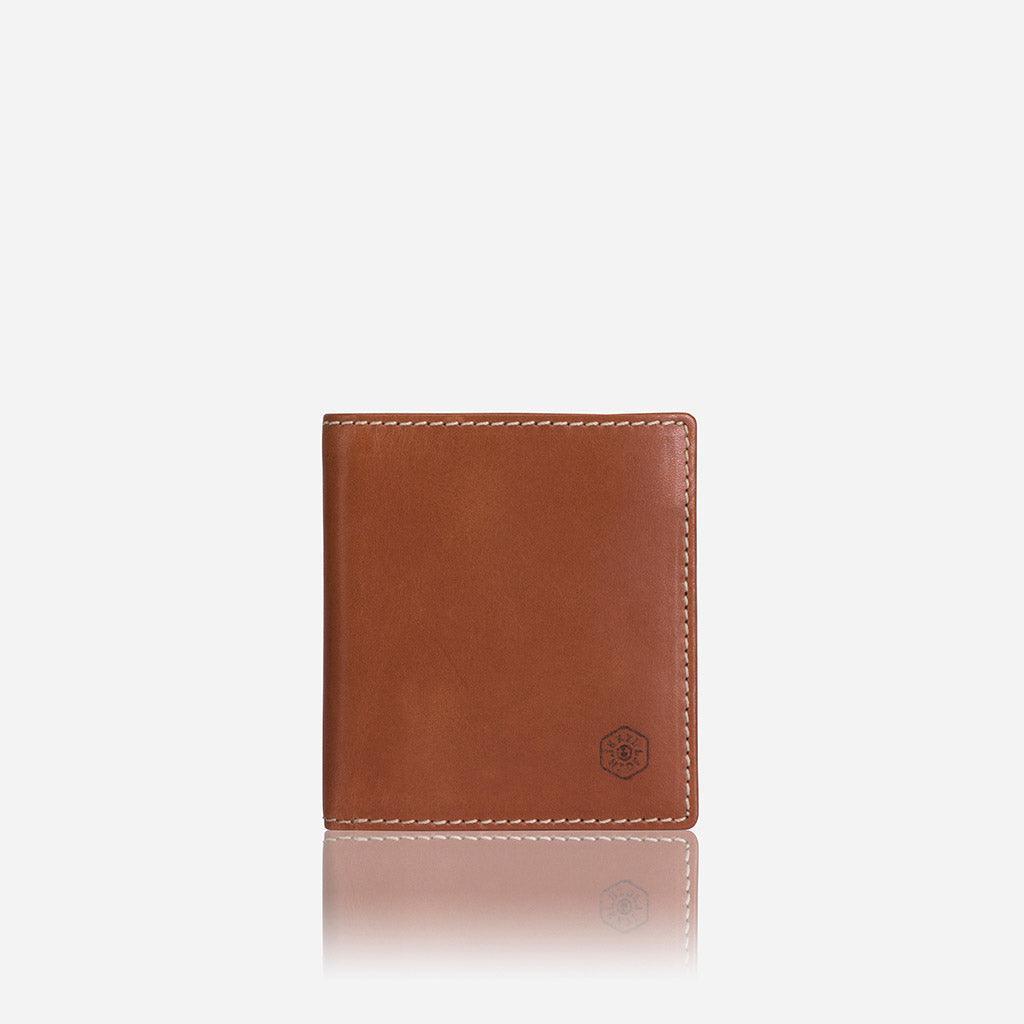 Slim Bifold Wallet with Coin Pouch, Tan - VirtuousWares:Global