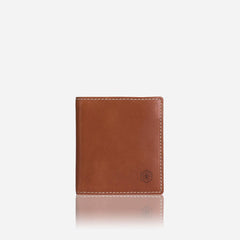Slim Bifold Wallet with Coin Pouch, Tan - VirtuousWares:Global