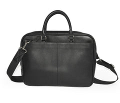 Slim Open Flap Briefcase with Top Handles - VirtuousWares:Global