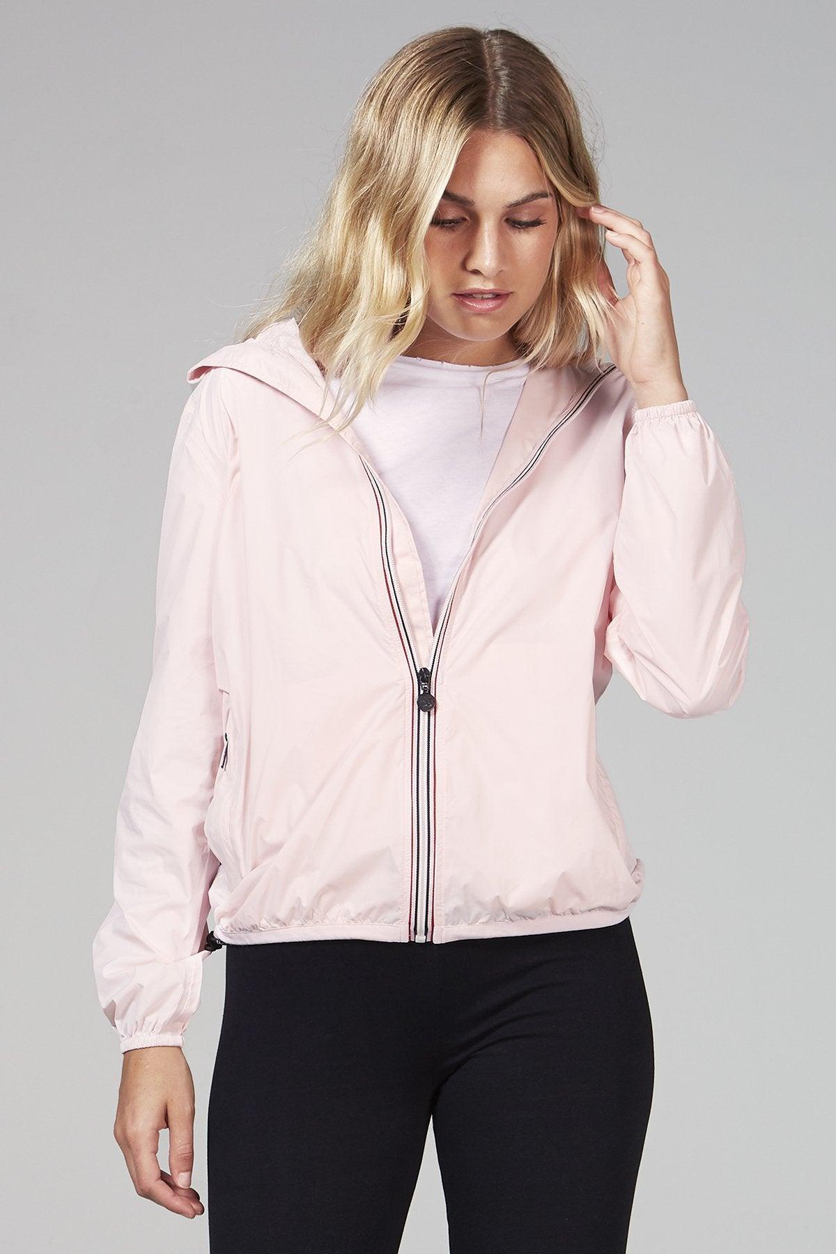 Sloane - Ballet Slipper Full Zip Packable Rain Jacket - VirtuousWares:Global