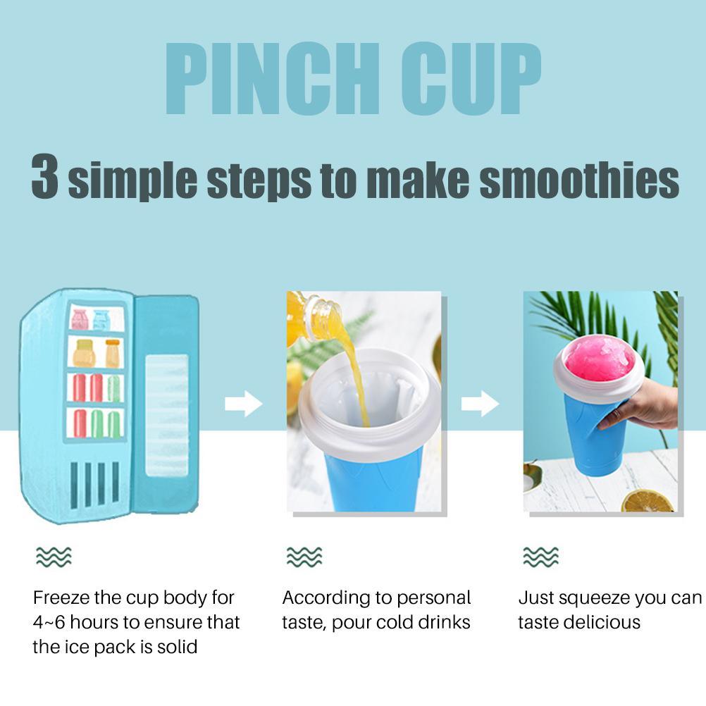 Slushy Maker Portable Travel Ice Cup Homemade Freeze Drinks Cup - VirtuousWares:Global