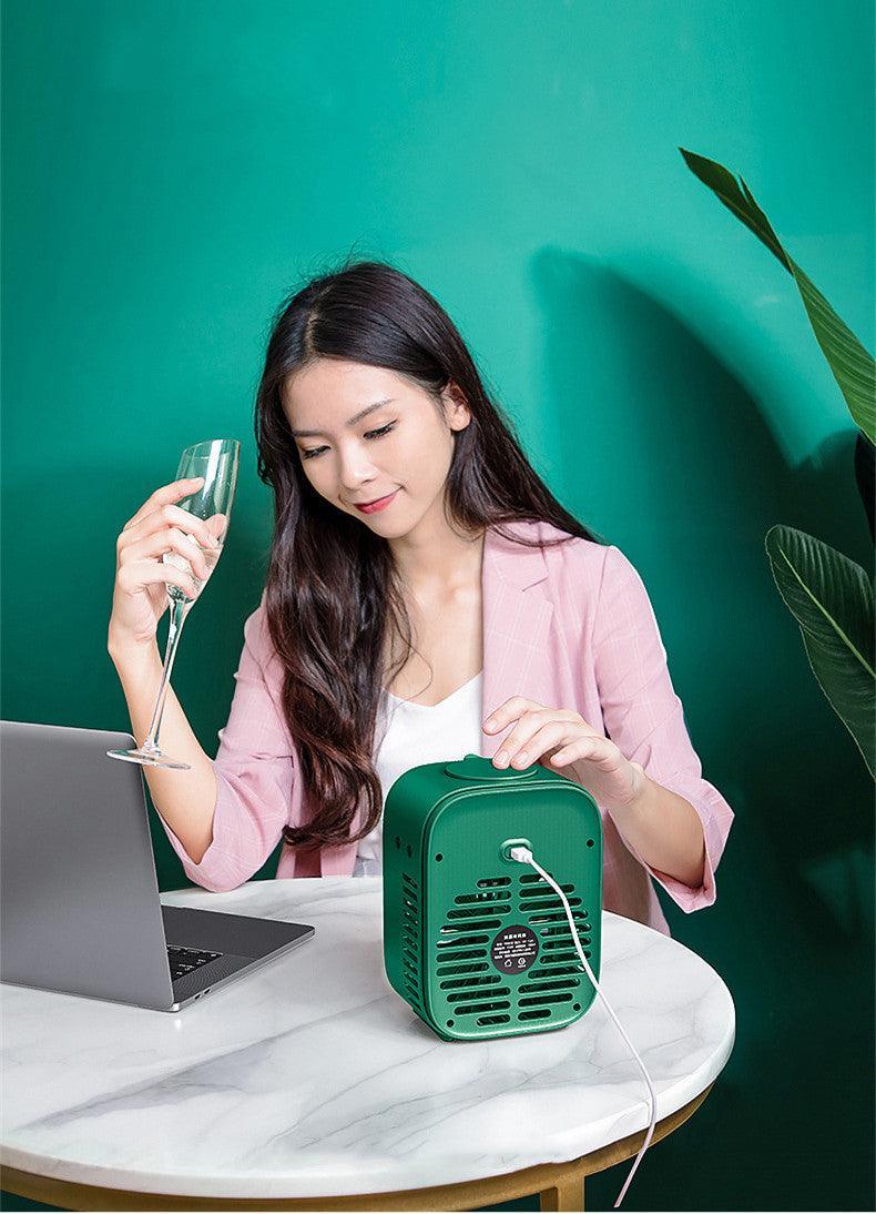 Small Fan Portable Office Home Desktop USB Cooling Fan - VirtuousWares:Global