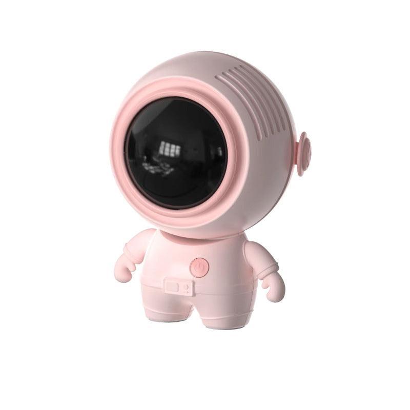 Small Handheld Personal Neck Fans USB Rechargeable Astronaut - VirtuousWares:Global