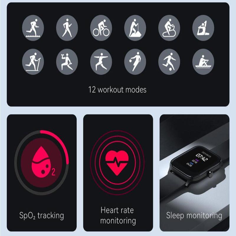 Smart Bluetooth Touch Full Screen Outdoor Sports Watch - VirtuousWares:Global