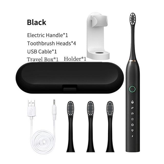 Smart Electric Sonic Toothbrush Rechargeable USB Teeth Brush - VirtuousWares:Global