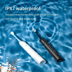 Smart Electric Sonic Toothbrush Rechargeable USB Teeth Brush - VirtuousWares:Global