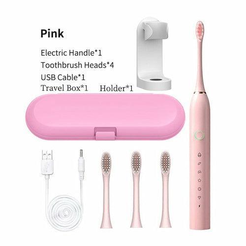 Smart Electric Sonic Toothbrush Rechargeable USB Teeth Brush - VirtuousWares:Global