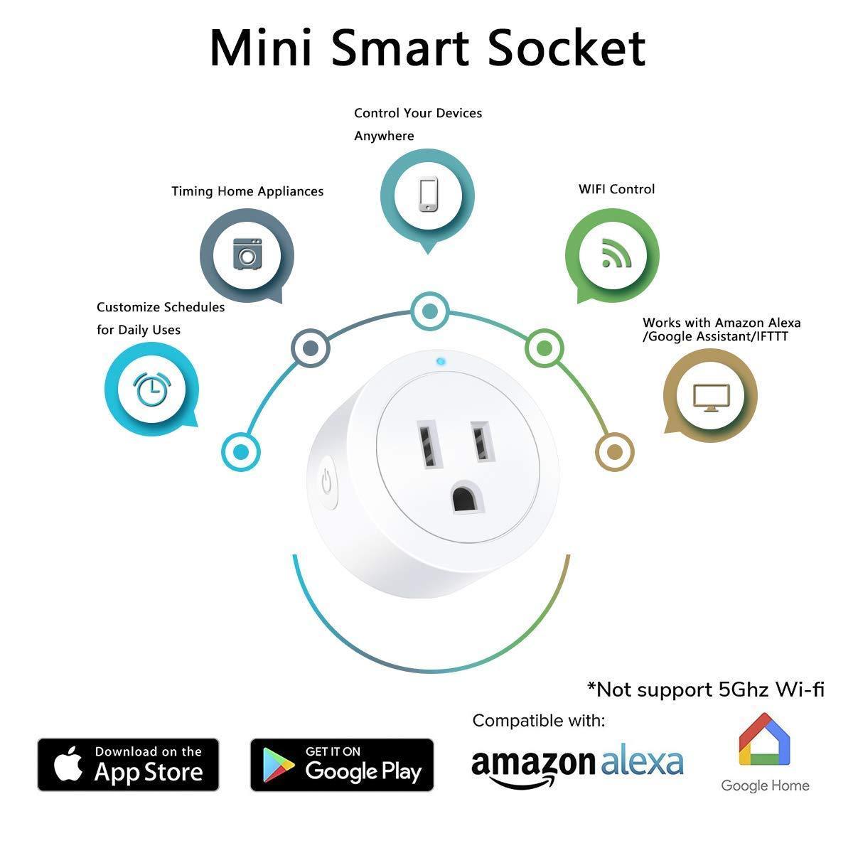 Smart Plug Amysen – 4 Pack - VirtuousWares:Global