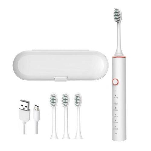 Smart Sonic Electric Toothbrush USB Ultrasonic Electric Toothbrush for - VirtuousWares:Global