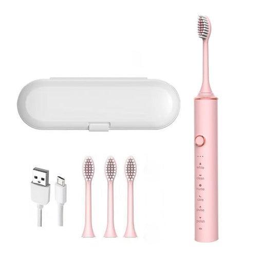Smart Sonic Electric Toothbrush USB Ultrasonic Electric Toothbrush for - VirtuousWares:Global