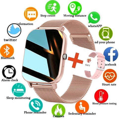 Smart Watch Heart Rate Blood Pressure Color Screen Exercise - VirtuousWares:Global