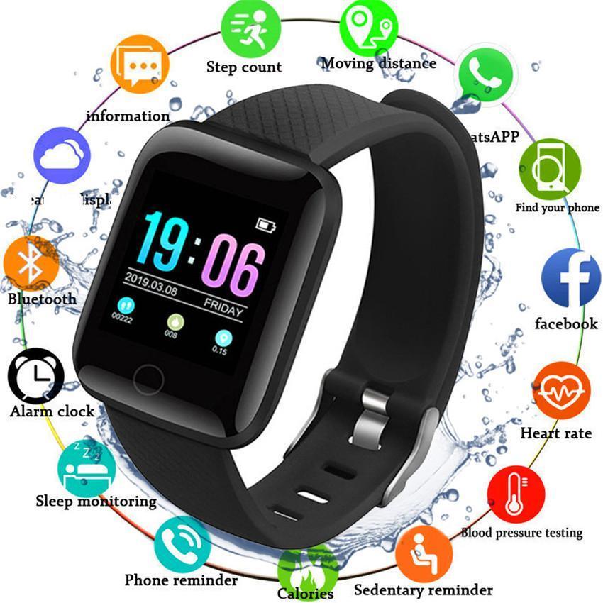 Smart Wristband Heart Rate Monitor Smart Fitness Bracelet Blood - VirtuousWares:Global
