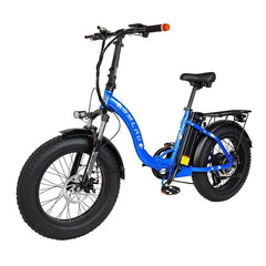 Smlro E-Bike Riding E7 48V 13Ah Mountain Bike Fat Tyre Folding Ebike - VirtuousWares:Global