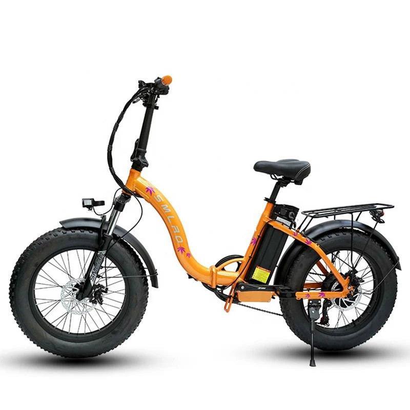 Smlro E-Bike Riding E7 48V 13Ah Mountain Bike Fat Tyre Folding Ebike - VirtuousWares:Global