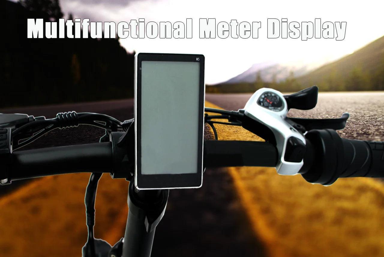 Smlro E-Bike Riding E7 48V 13Ah Mountain Bike Fat Tyre Folding Ebike - VirtuousWares:Global