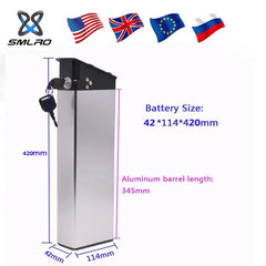 SMLRO Electric Bicycle Batteries, 48V Lithium Batteries, 15AH And - VirtuousWares:Global