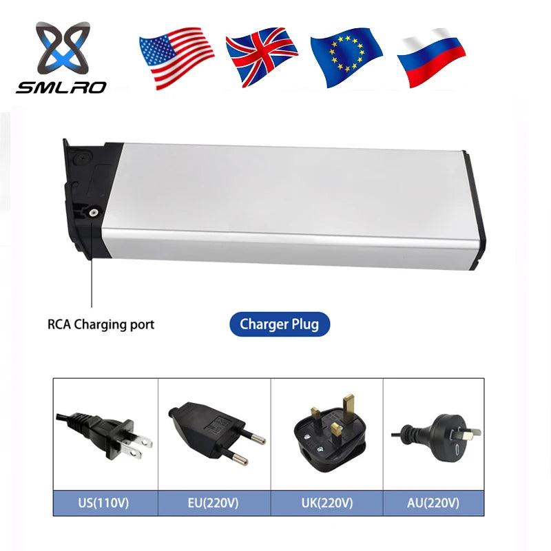 SMLRO Electric Bicycle Batteries, 48V Lithium Batteries, 15AH And - VirtuousWares:Global