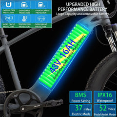 SMLRO New V7 Bicycle Aluminum Alloy Shock Absorbing Frame Mountain - VirtuousWares:Global