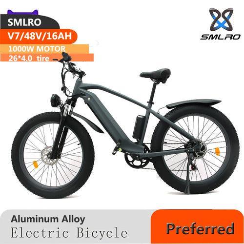 SMLRO New V7 Bicycle Aluminum Alloy Shock Absorbing Frame Mountain - VirtuousWares:Global
