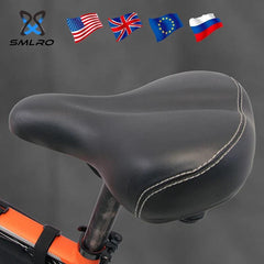 SMLRO PU Leather Bicycle Cushion Soft Shock Absorbing Mountain Bike - VirtuousWares:Global