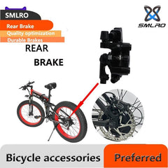SMLRO S11 Bicycle Aluminum Alloy Front And Rear Disc Brakes Men's And - VirtuousWares:Global