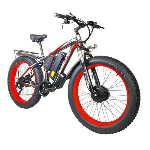 Smlro XDC600 Pro Electric Fat Tire Bike 48V 26 Inch 2000W Double Motor - VirtuousWares:Global