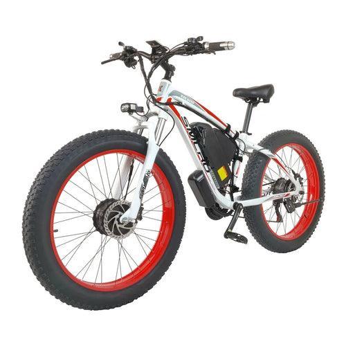 Smlro XDC600 Pro Electric Fat Tire Bike 48V 26 Inch 2000W Double Motor - VirtuousWares:Global