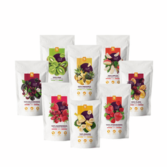 Snack Box 12 packs (S size) Freeze dried Strawberries(x2) Banana(x2), - VirtuousWares:Global