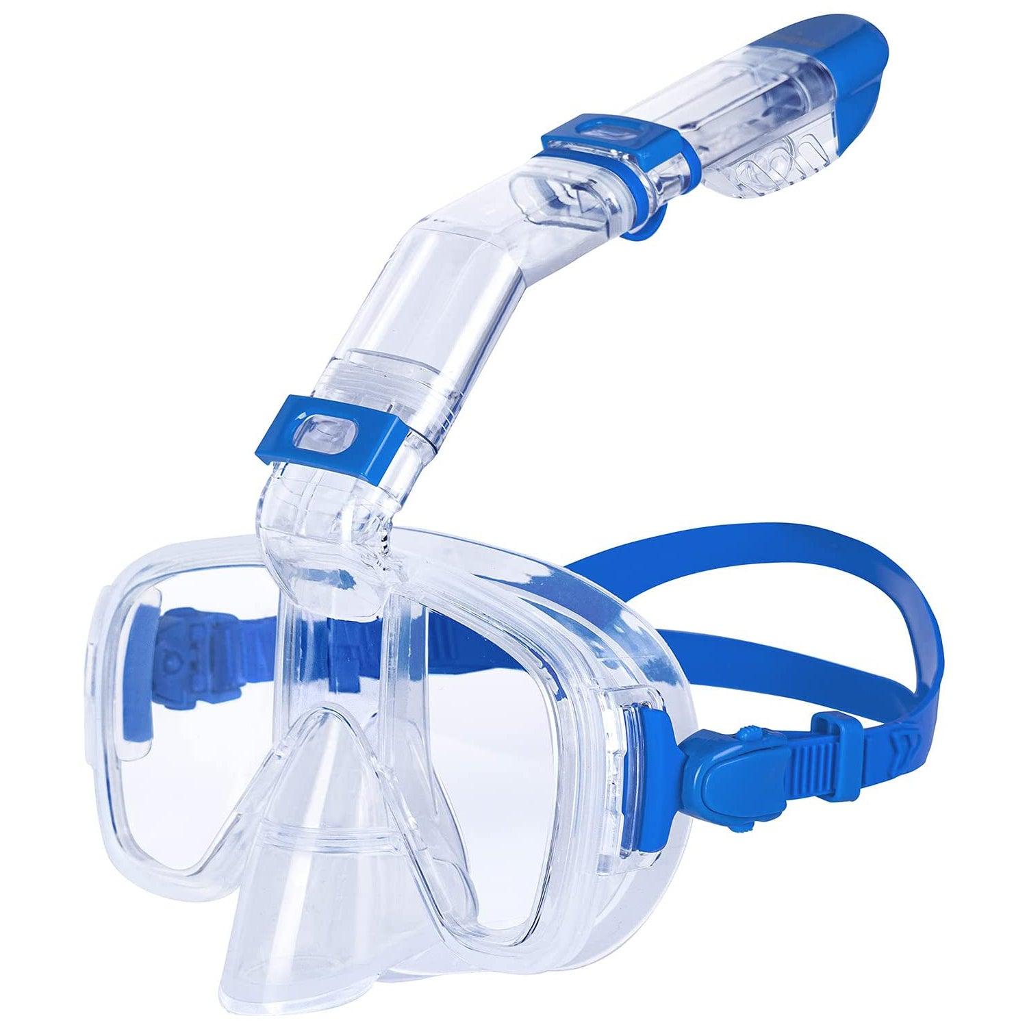 Snorkel Mask, Foldable Snorkeling Set - VirtuousWares:Global