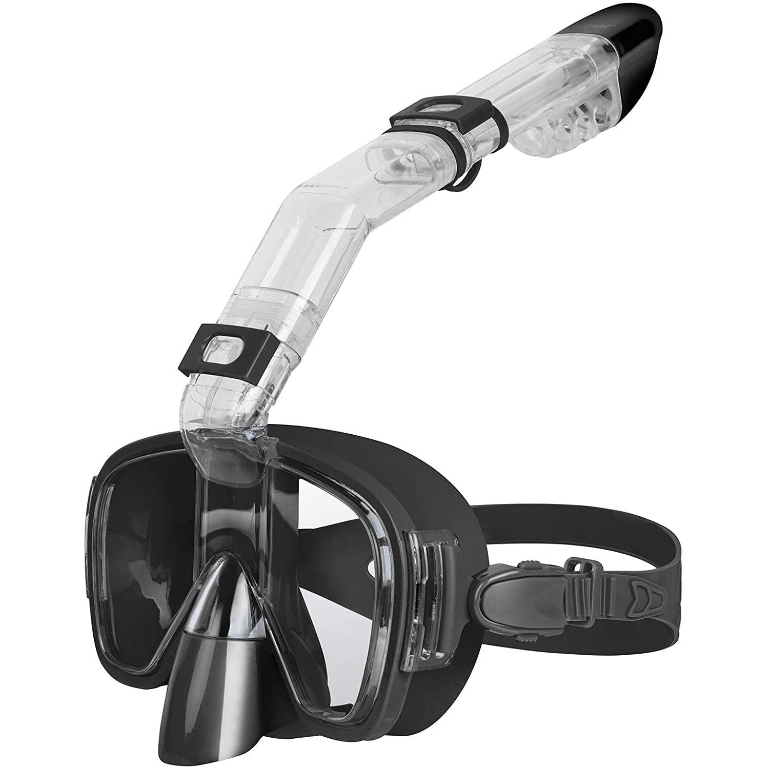 Snorkel Mask, Foldable Snorkeling Set - VirtuousWares:Global