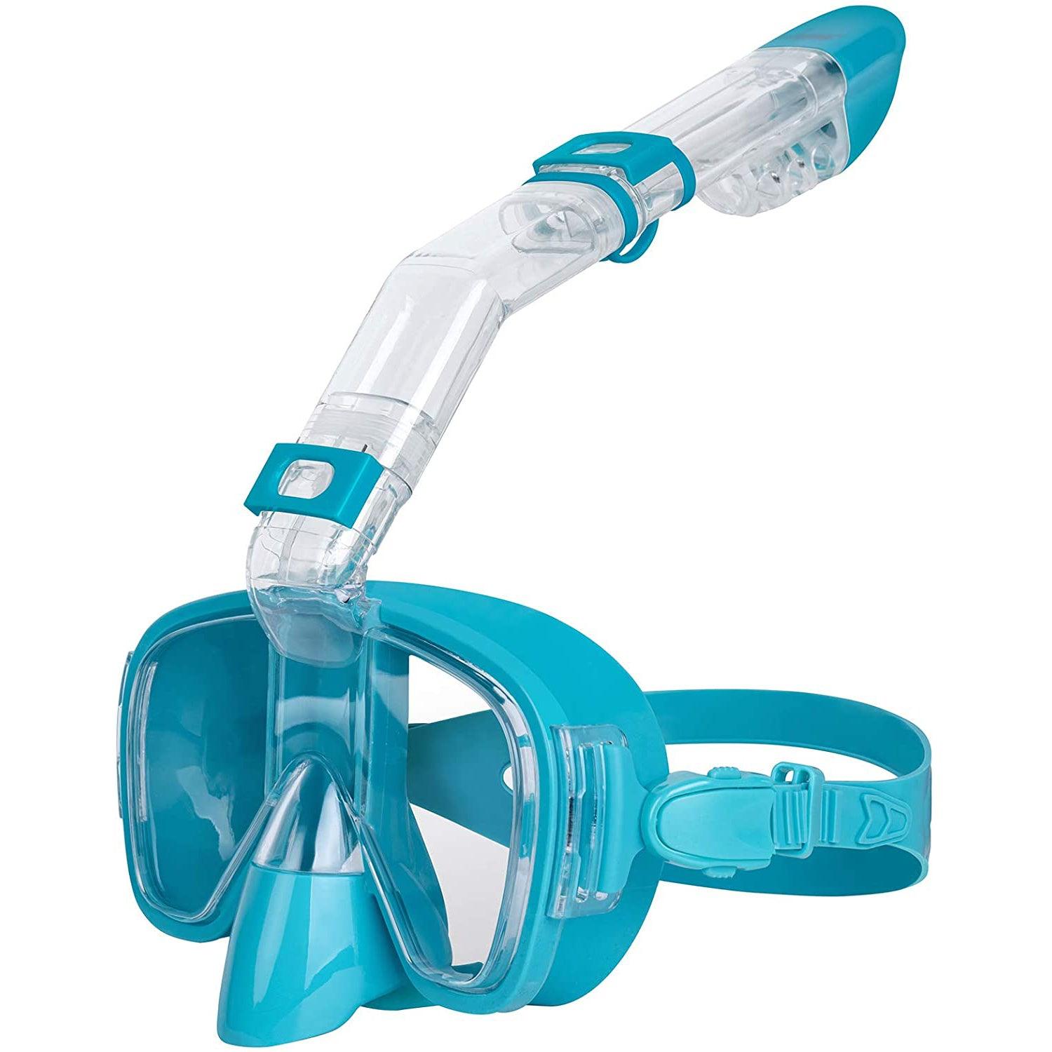 Snorkel Mask, Foldable Snorkeling Set - VirtuousWares:Global