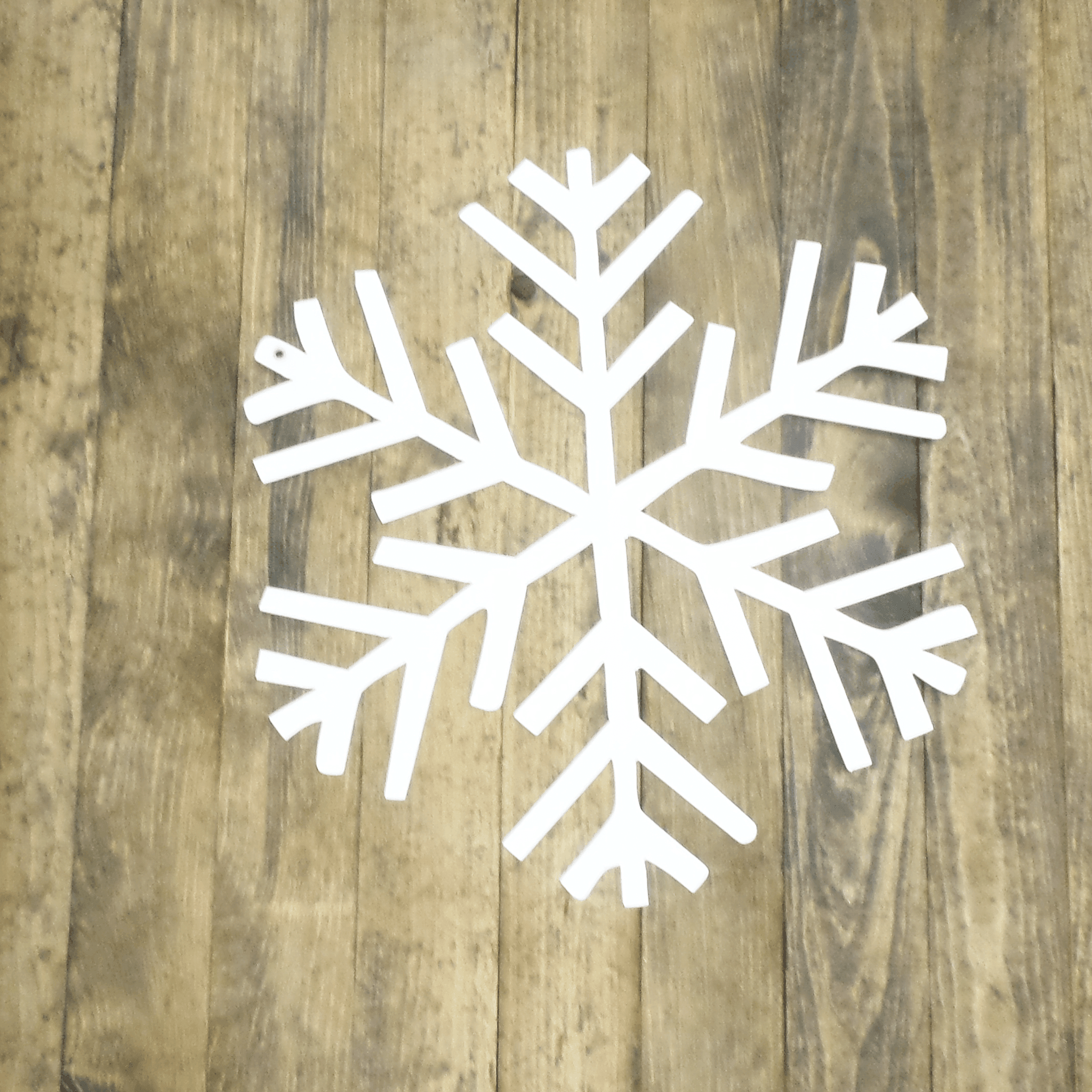 Snowflake Stem - Metal Wall Art - VirtuousWares:Global
