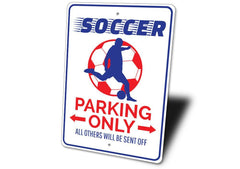 Soccer Parking Sign - VirtuousWares:Global