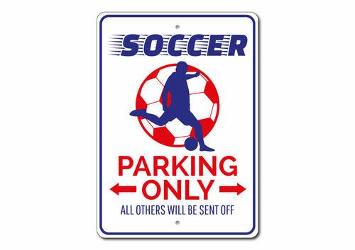 Soccer Parking Sign - VirtuousWares:Global